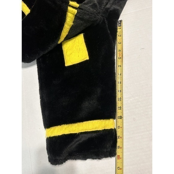 Chrisha Playful Plush Fireman Firefighter Costume Play Full Zip Hat Ages 4-6 VTG - Picture 15 of 16